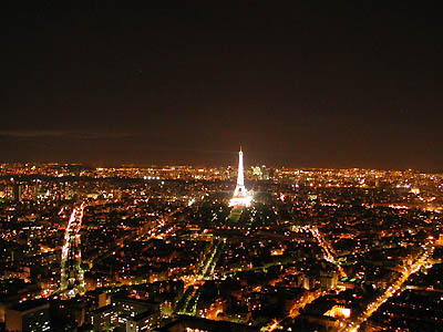 モンパルナスタワーからの夜景