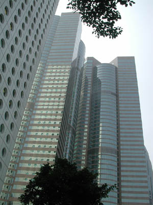 香港の高層ビル群