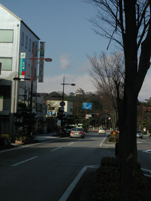 駅前お城通り