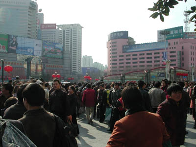 上海駅前