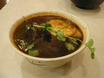 永和大王の牛肉麺